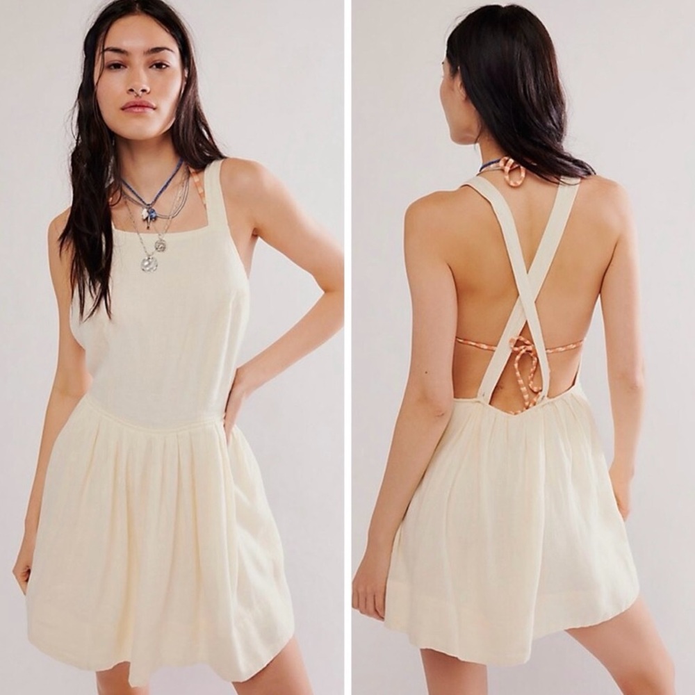 Free People Melted Hearts Mini Dress